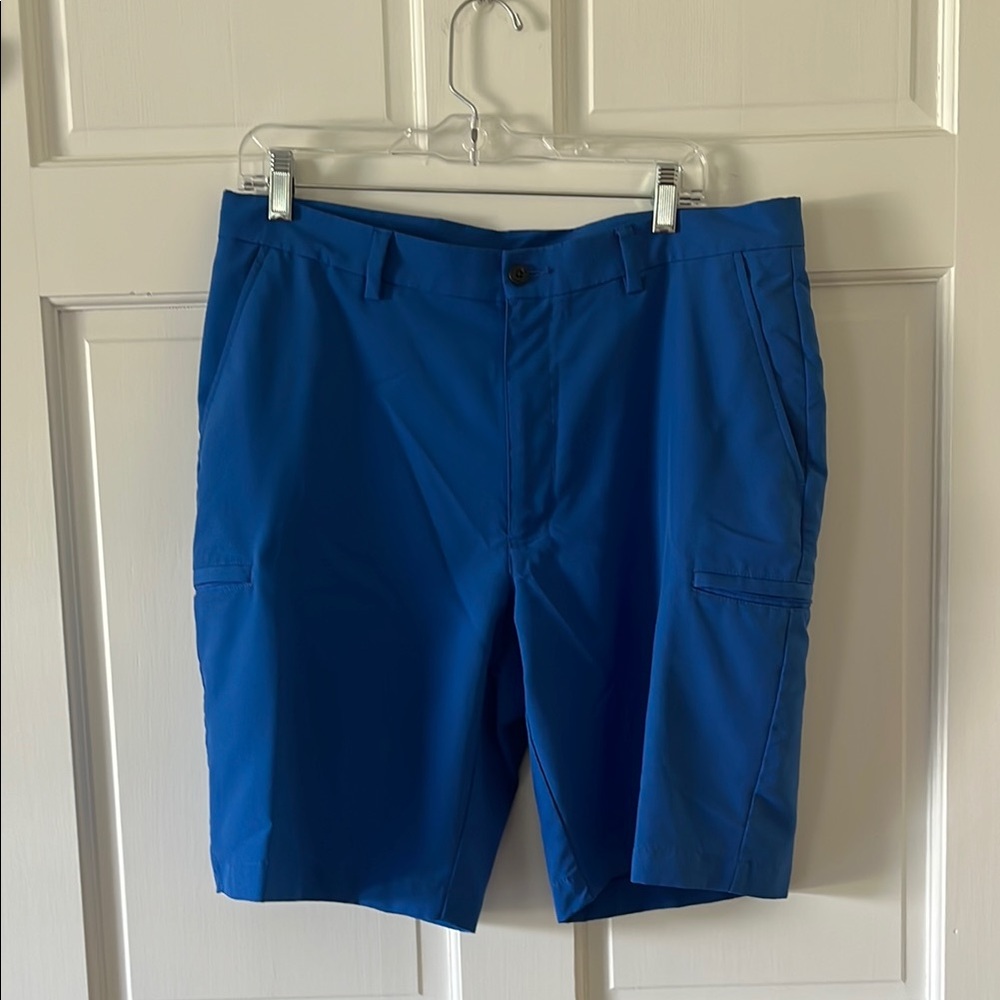 Pro Tour Classic Blue Men's Flat Front Shorts